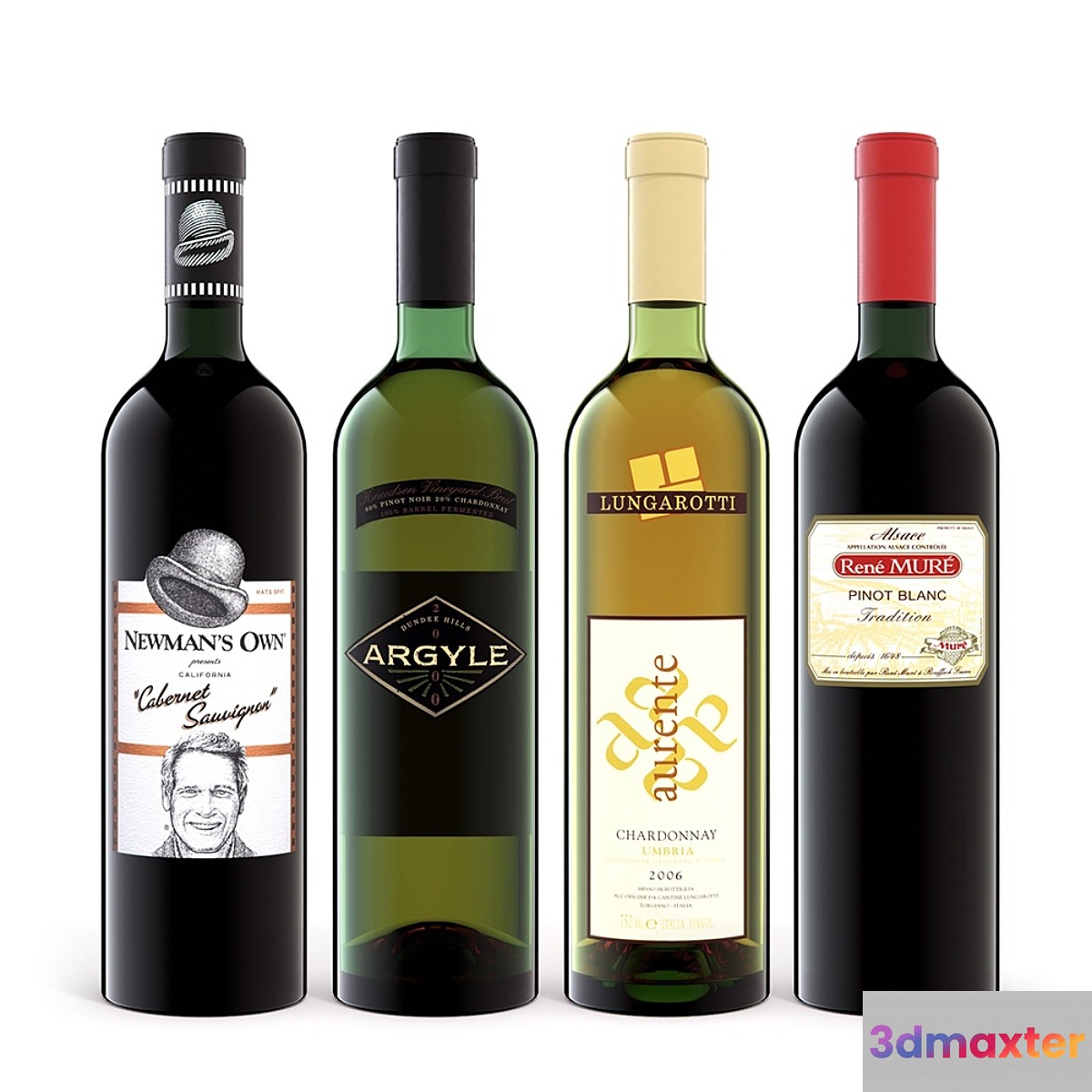 Wine 1 3D Max