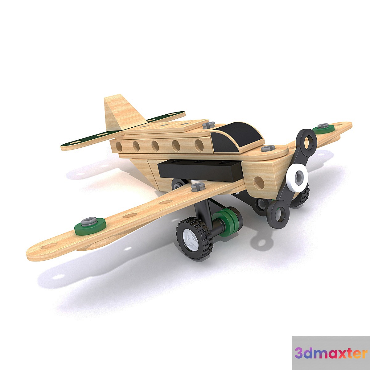 Designer airplane BRIO 3D Max
