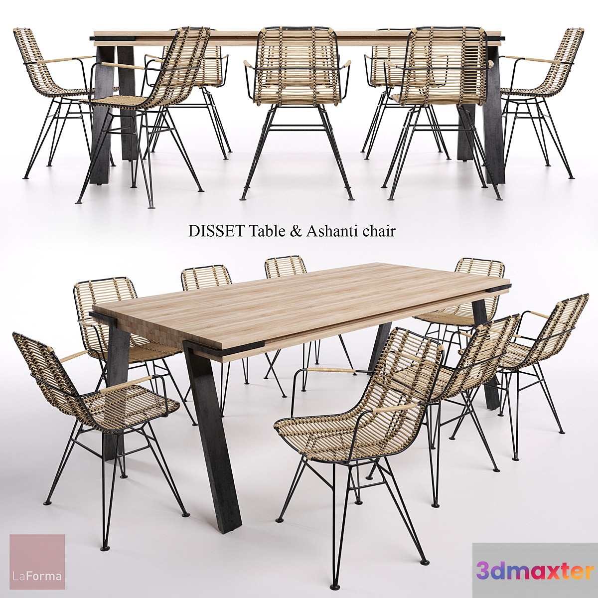 DISSET Table & Ashanti chair