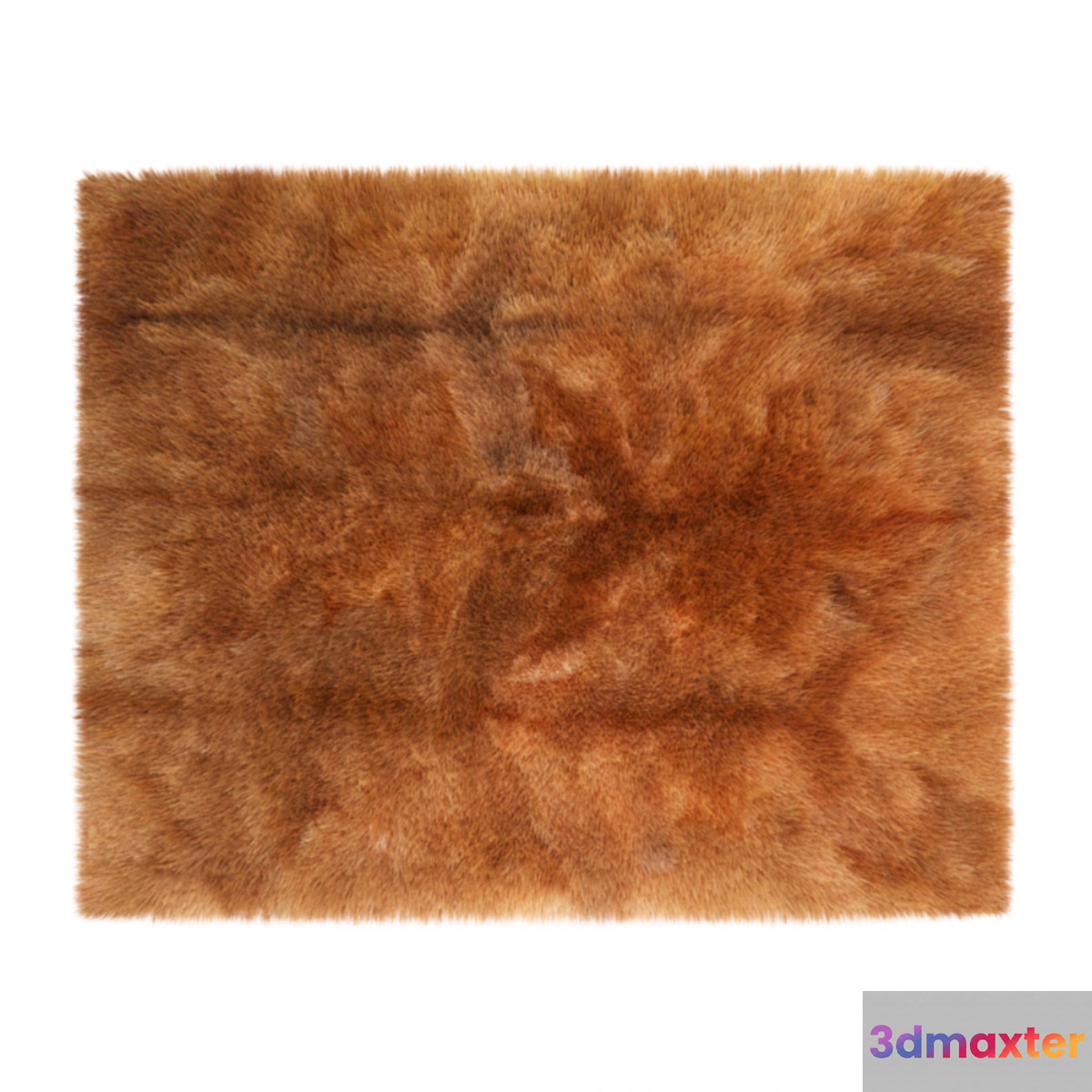 Carpet red hair 3D Max