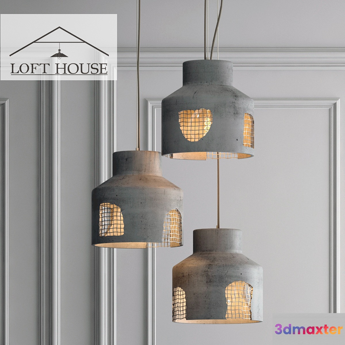 Hanging lamp LOFT HOUSE P-186 - No.2