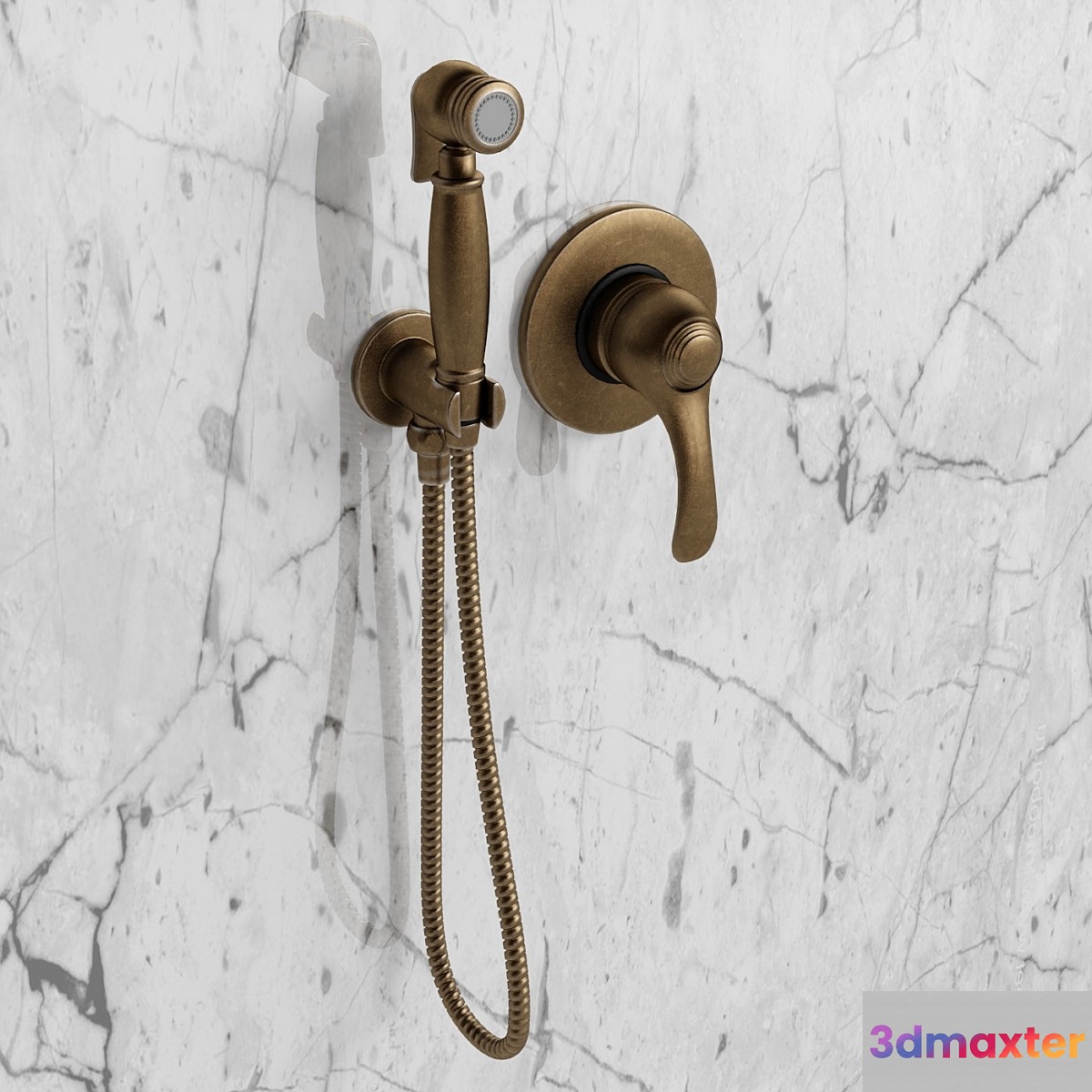Hygienic shower Cezares + mixer Emmevi Harmony 3D Max