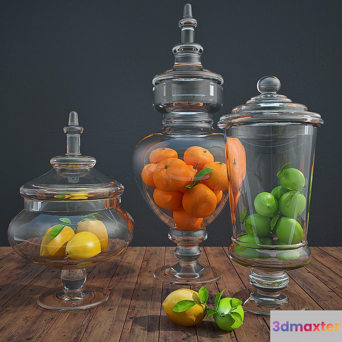 Lemons limes tangerines