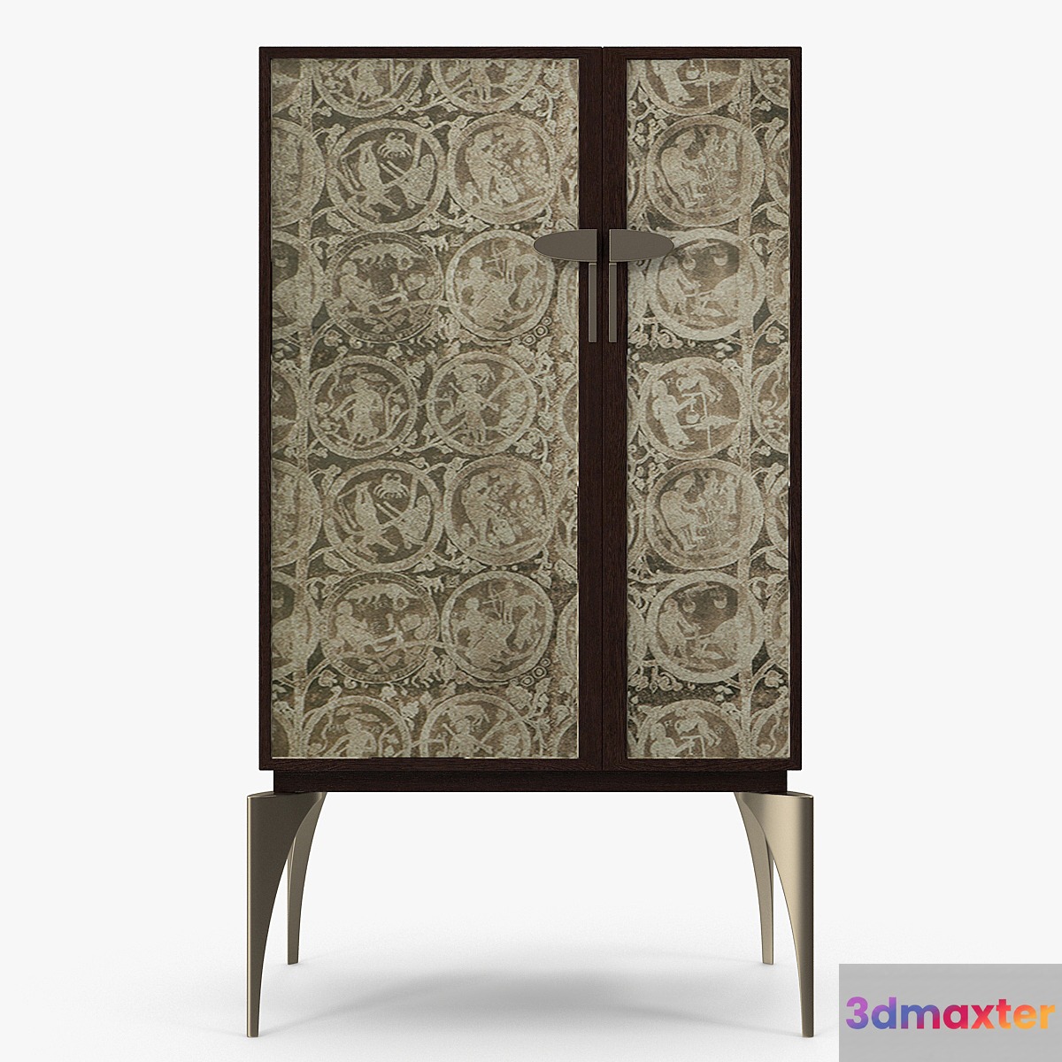 Hamilton Conte - Manolo high cabinet 3D Max