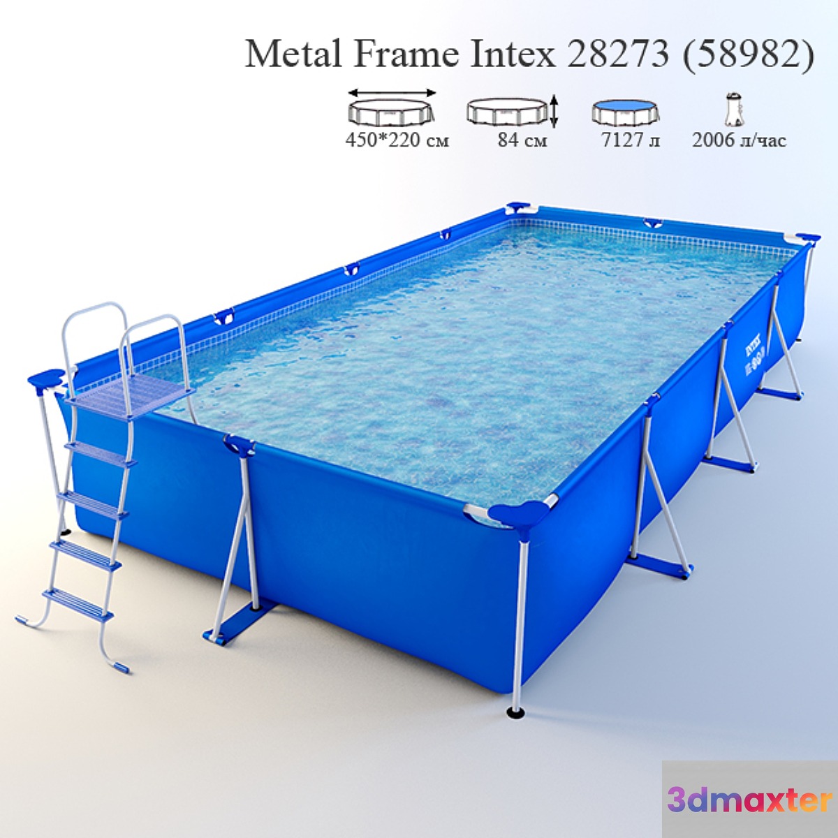 Frame pool Intex 28273 3D Max
