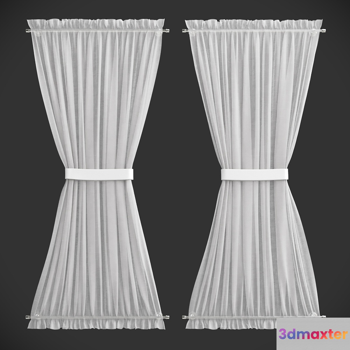 Curtains 19 3D Max