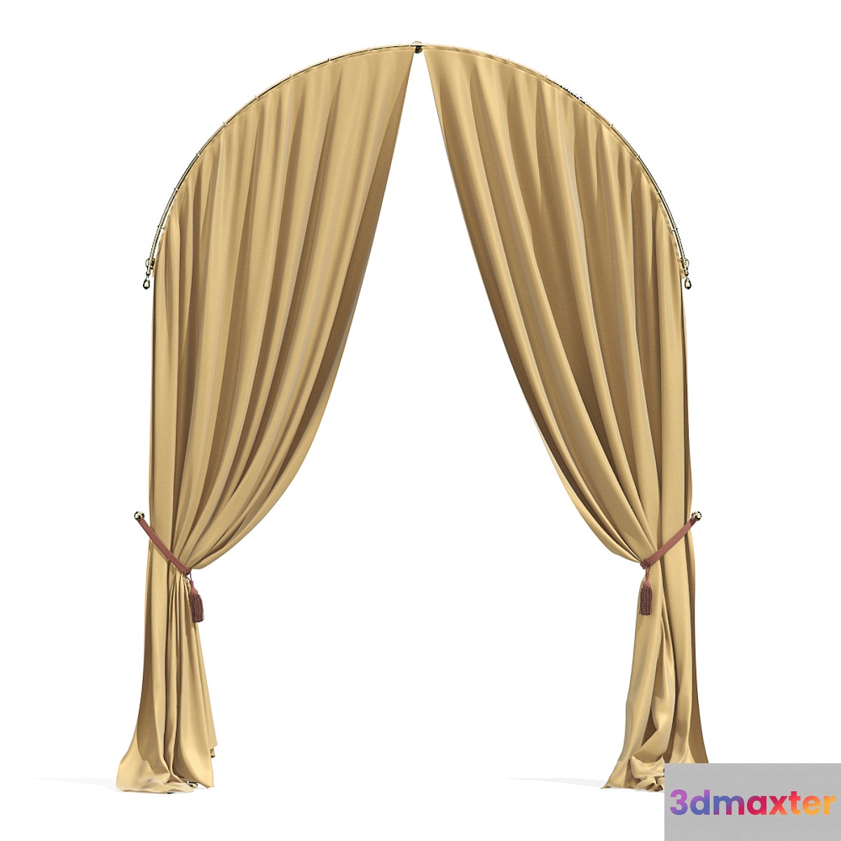 Curtains semicircle 33