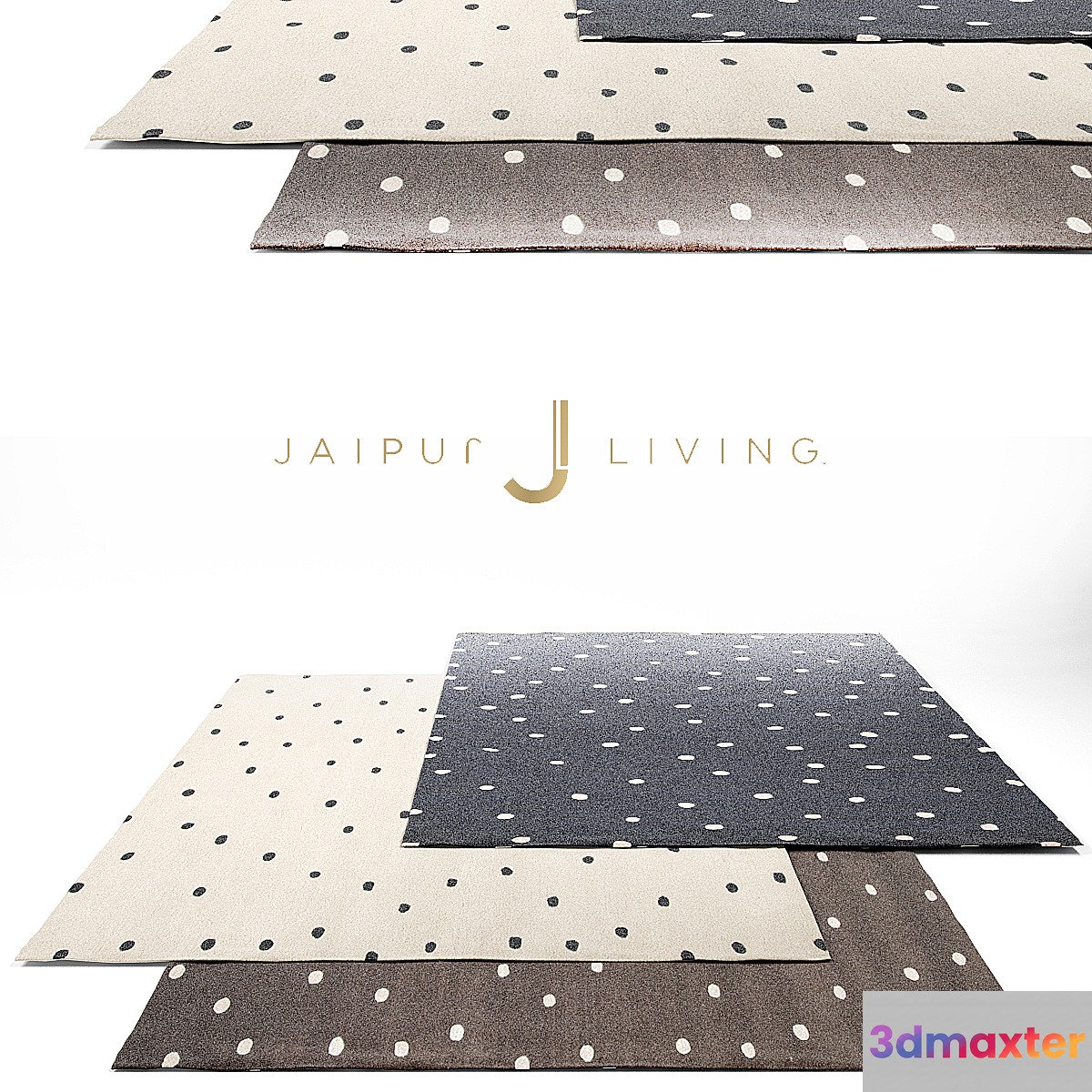 Jaipur Living Contemporary Rug Set 4