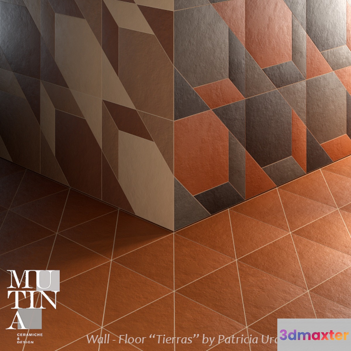 Wall - Floor - Tierras by Mutina - set 02 3D Max