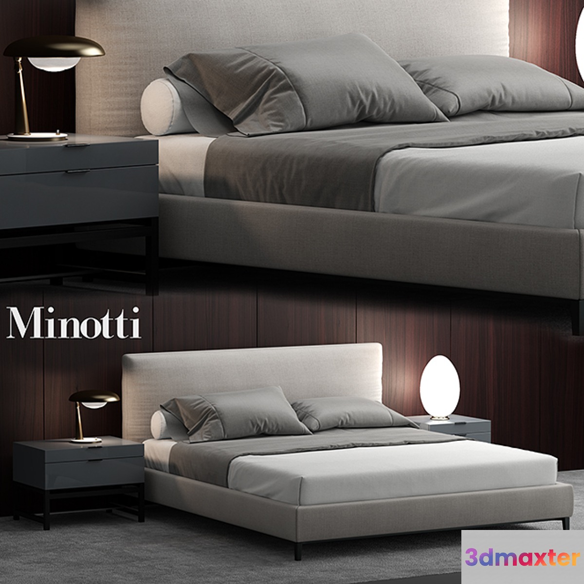 Bed Minotti ANDERSEN BED - No.5