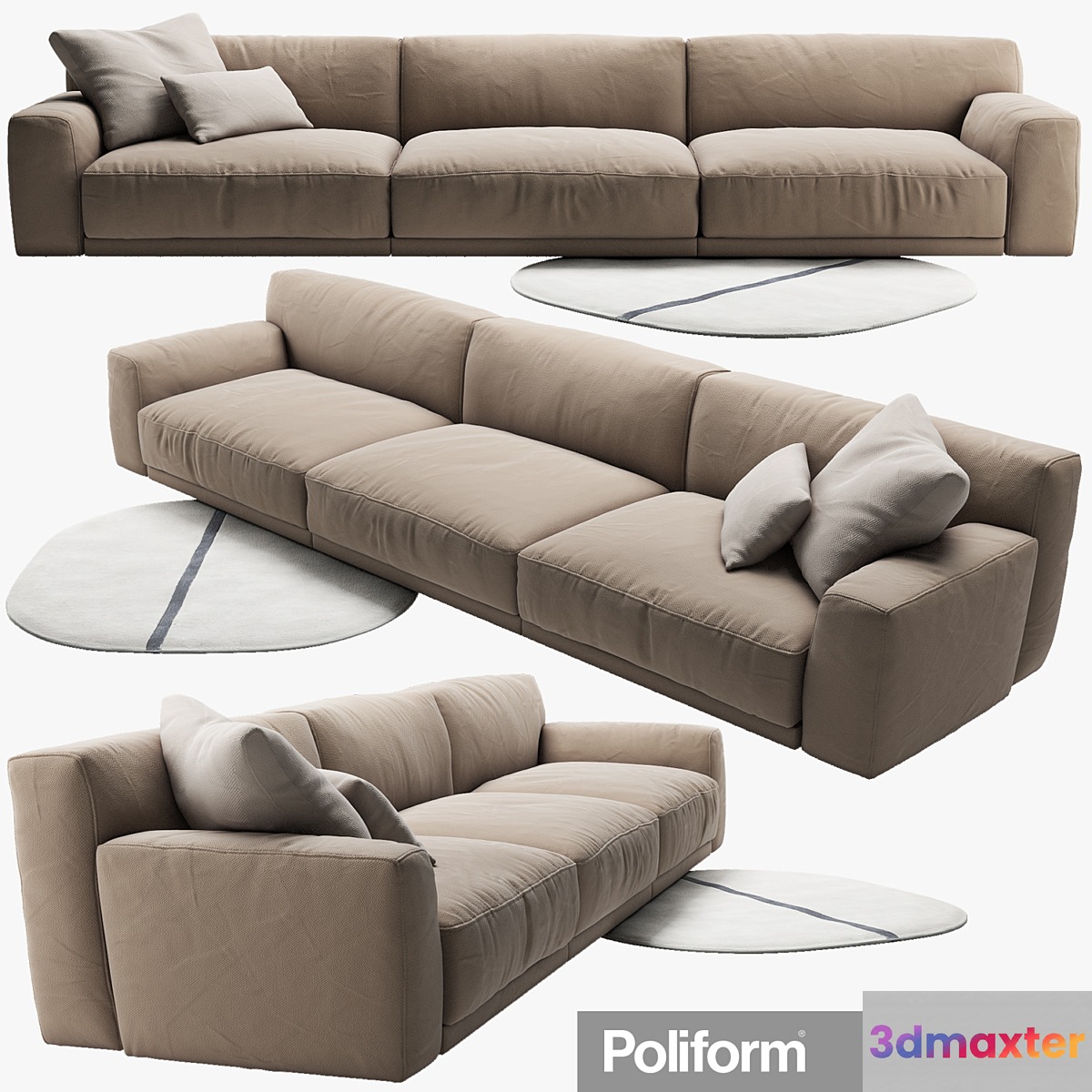 Poliform Paris Seoul sofa_3 - No.4