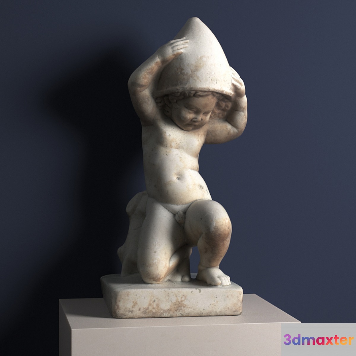 Eros with the Helmet of Mars