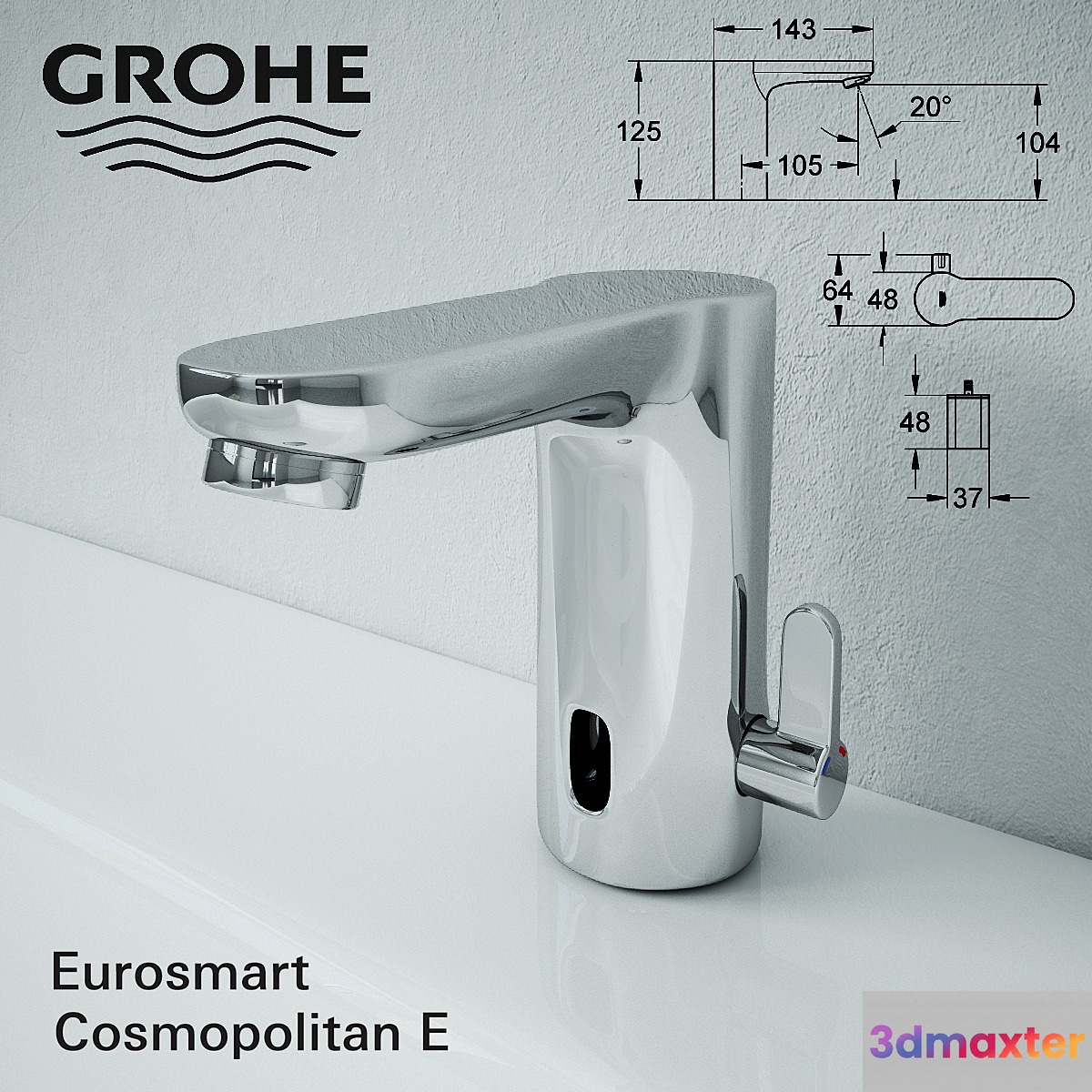 Grohe Eurosmart Cosmopolitan E