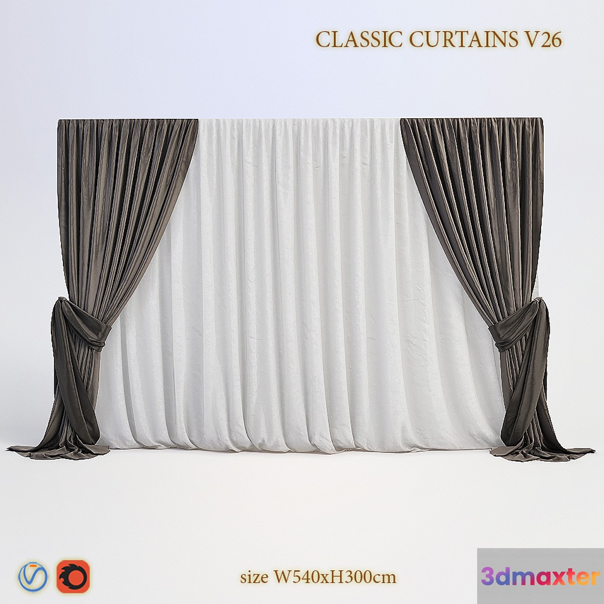Blind classic V26 3D Max