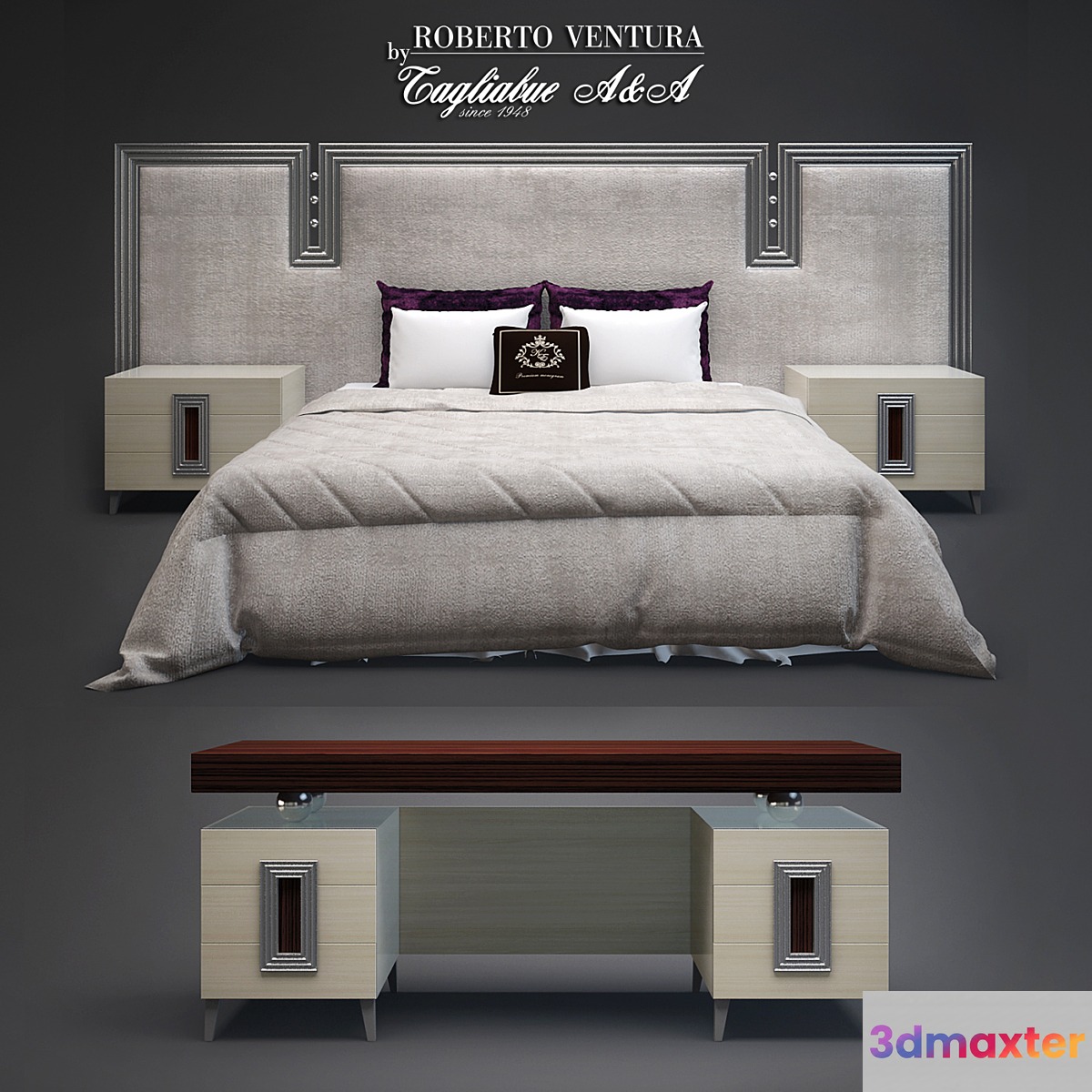 Bed Spheres by Roberto Ventura 3D Max
