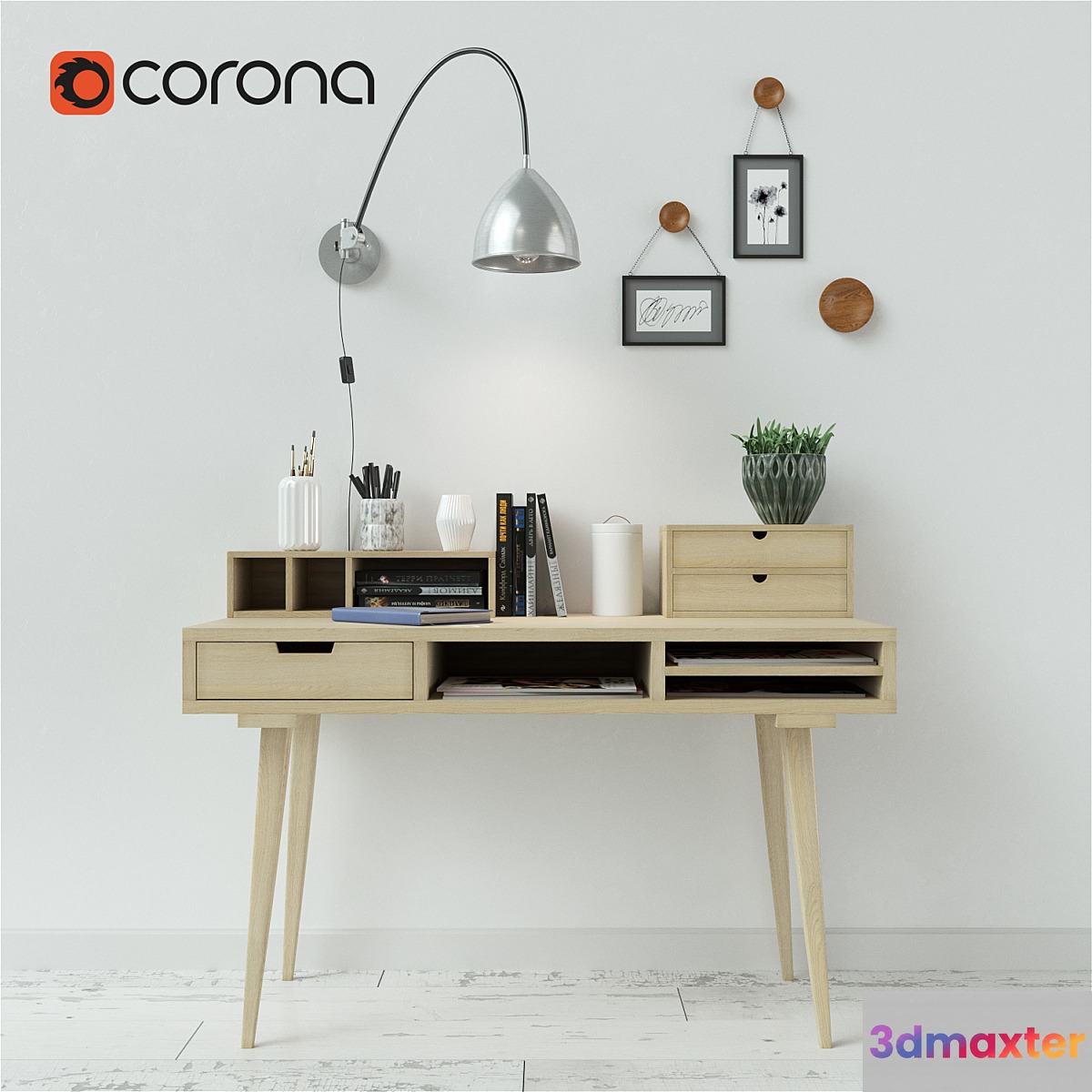 Table + Decor 3D Max
