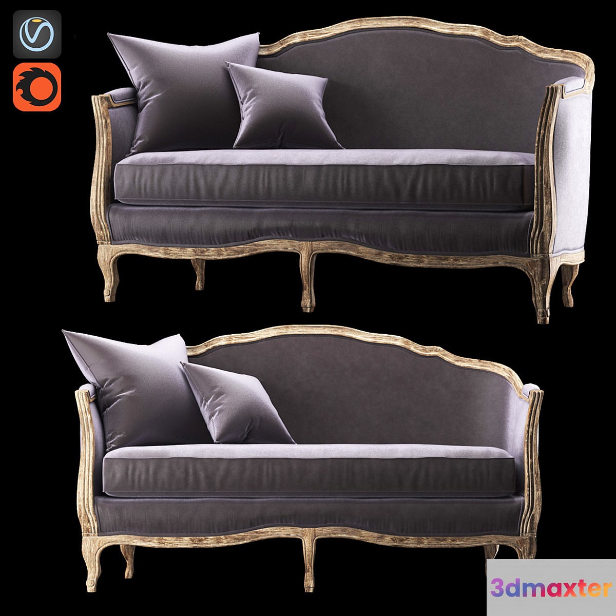 SOFA ONDINE SALON BENCH