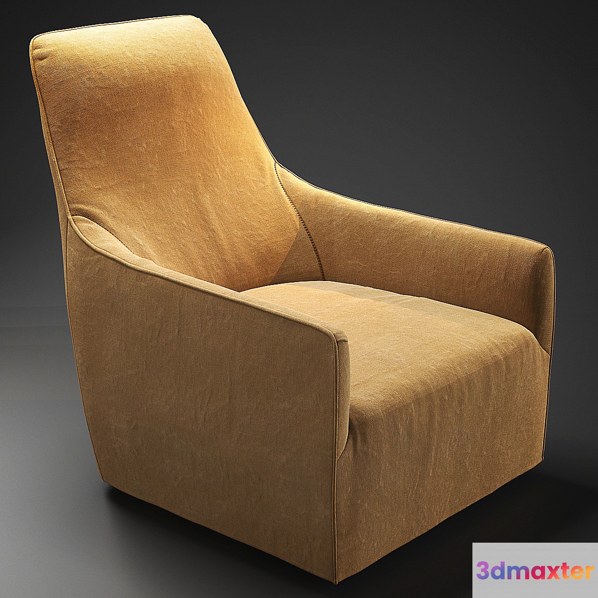 Minotti Portofino Bergere 3D Max