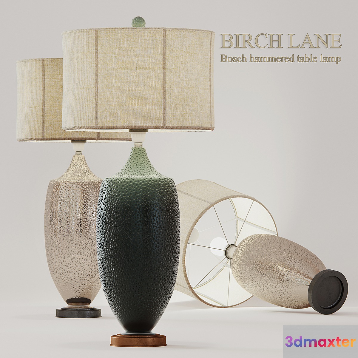Bosch Hammered Table Lamp