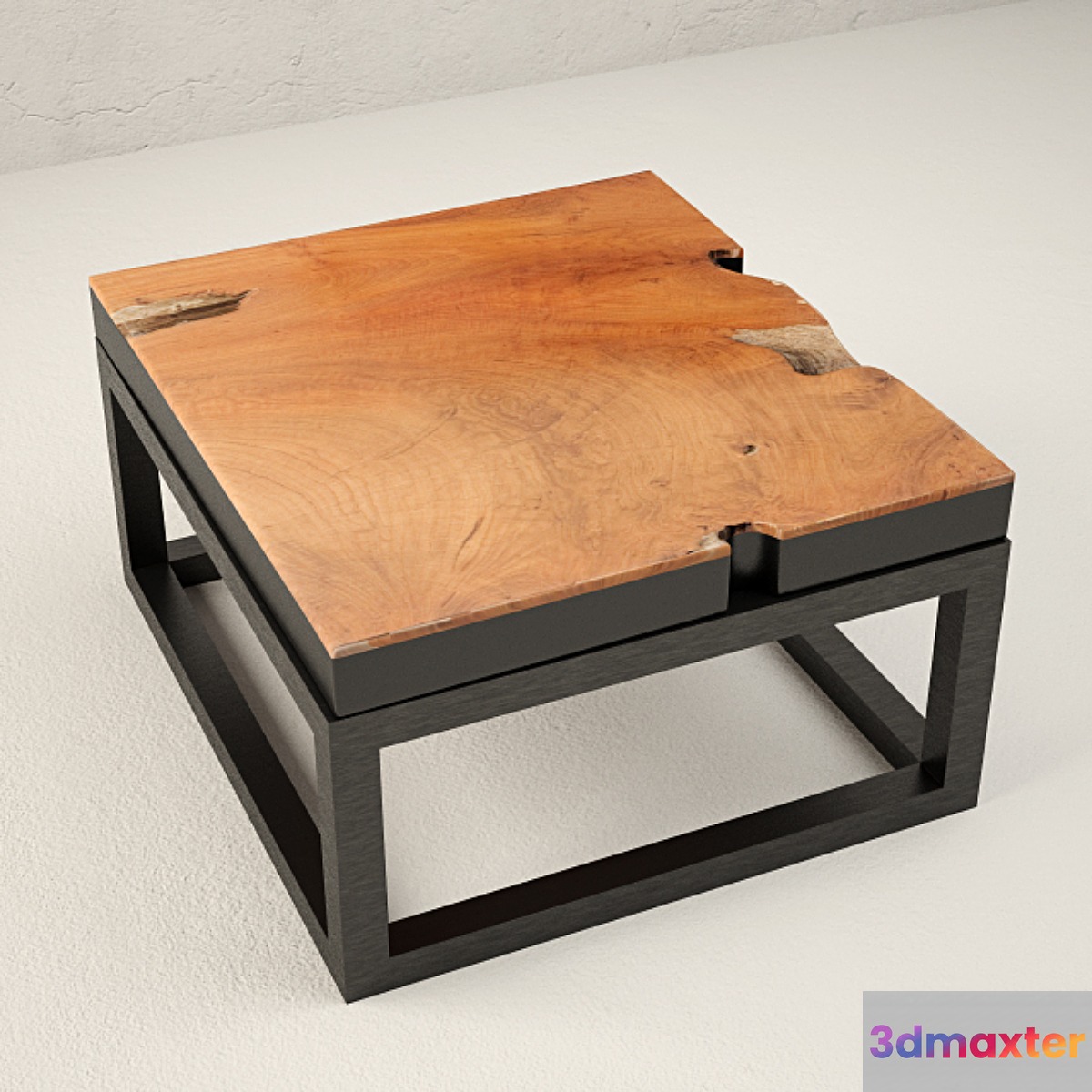 Teak Coffee Table 3D Max
