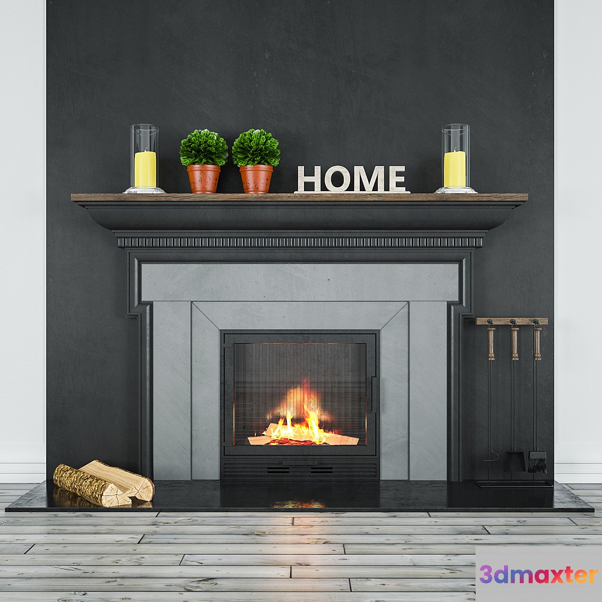 Fireplace classic - No.2