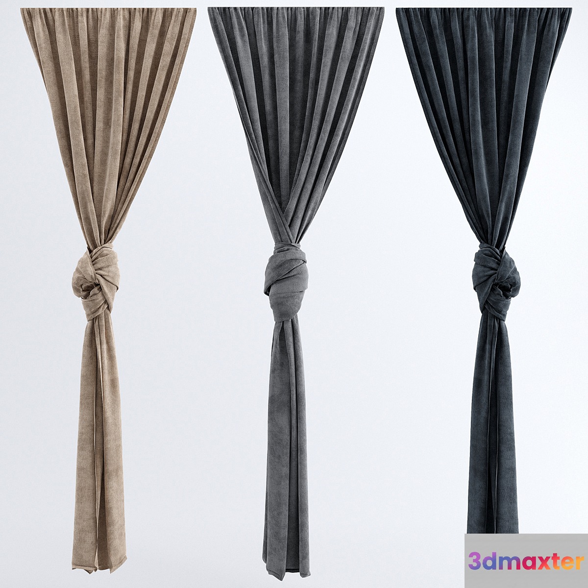 Curtains zavyazyannye knot - No.2