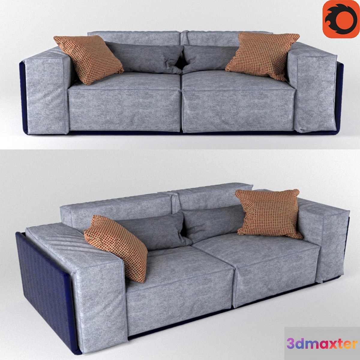 Sofa Loft 3D Max