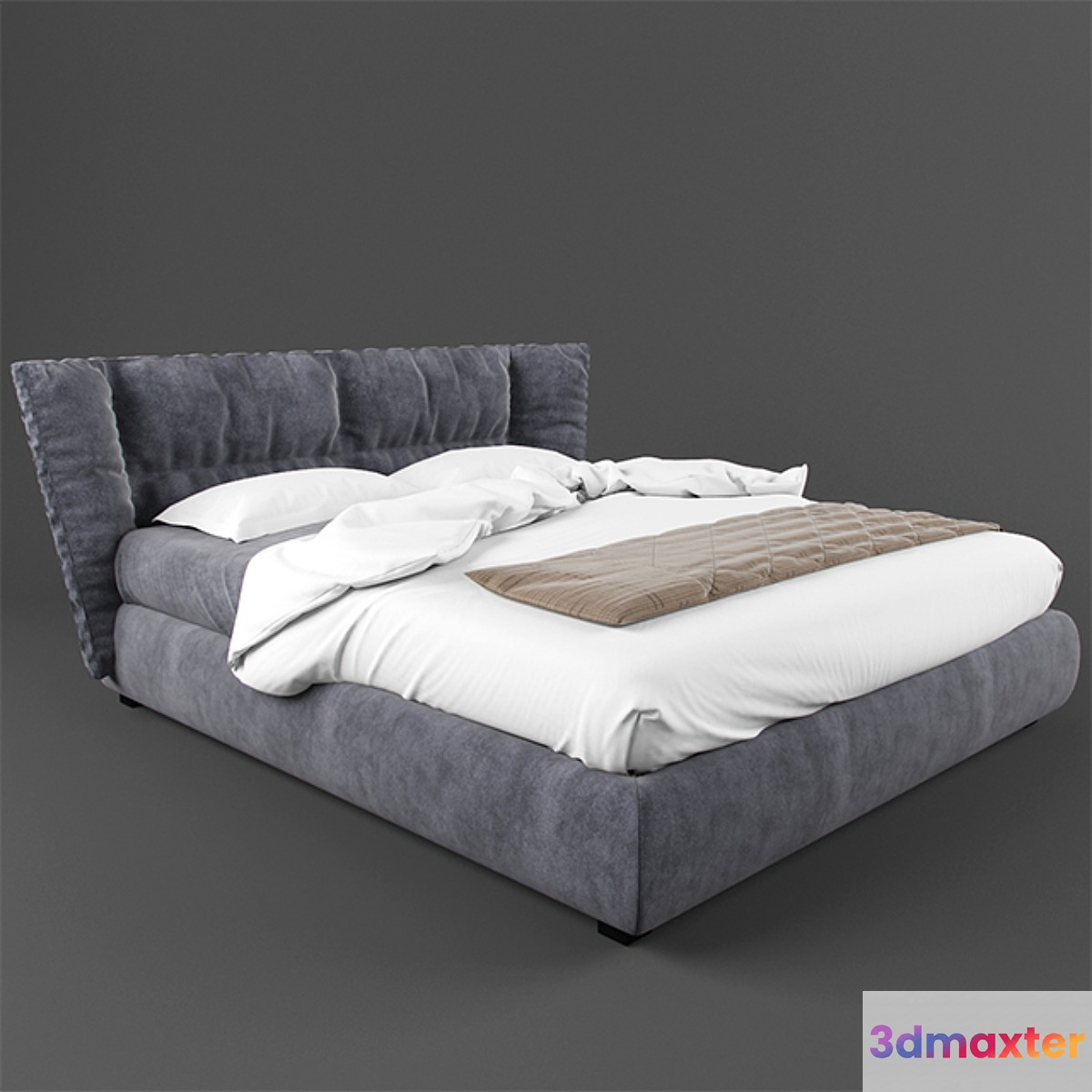 Bed Dorelan Letto Sandi 3D Max