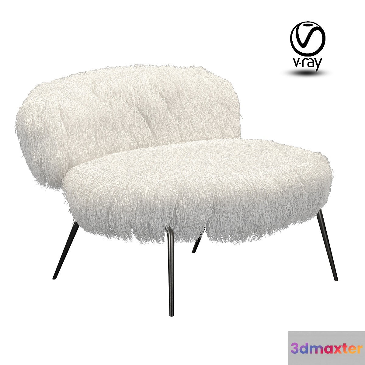 Armchair Mama Nepal 3D Max