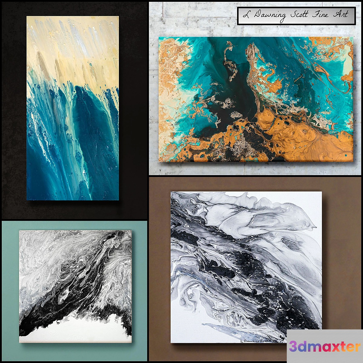 L Dawning Scott Fine Art - set 11