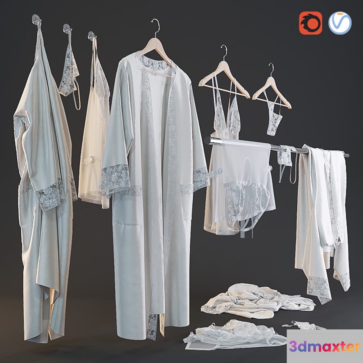 A set of women's clothing