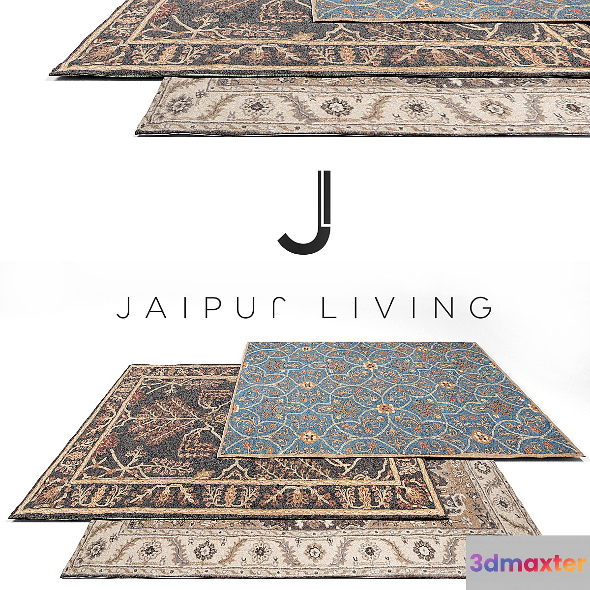 Jaipur Living Classic Rug Set 10 3D Max