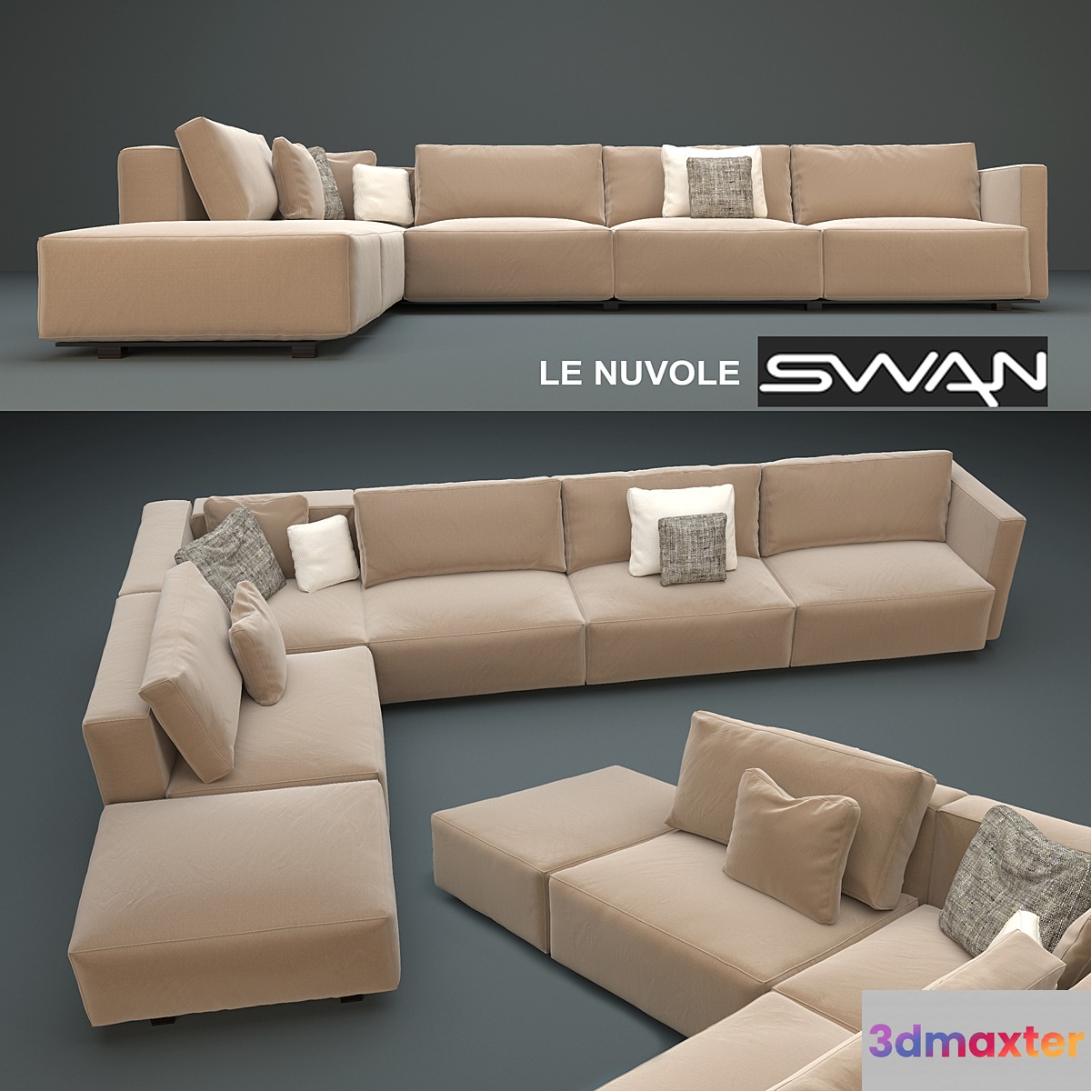 couch _ sofa Le Nuvole SWAN