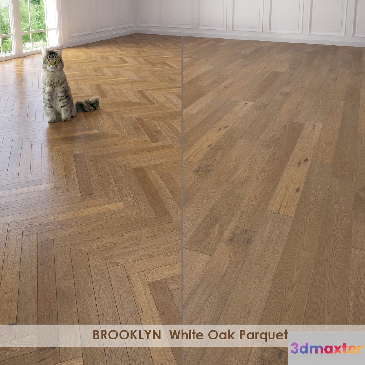 BROOKLYN White Oak Parquet