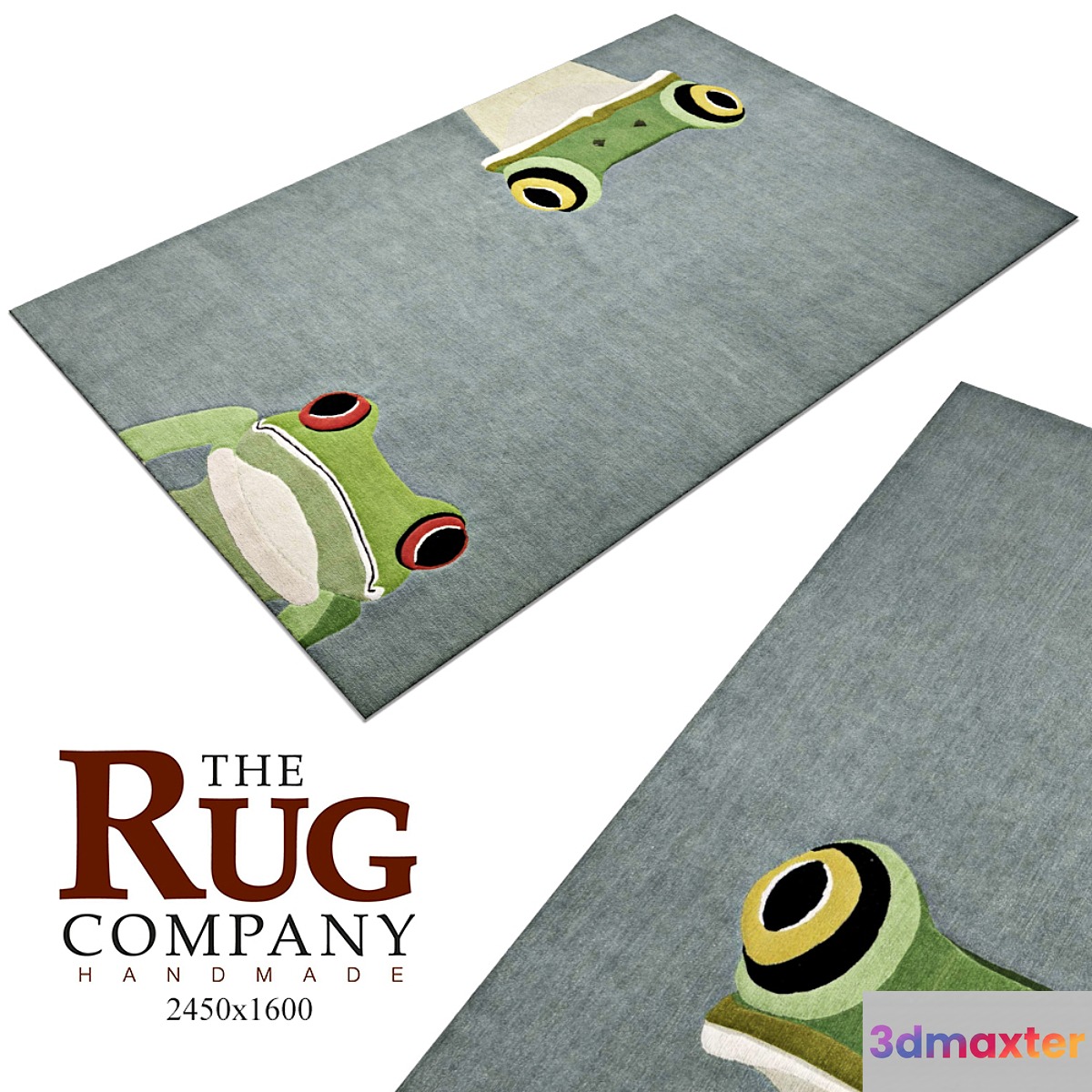 Carpet-frog-rug_45 3D Max