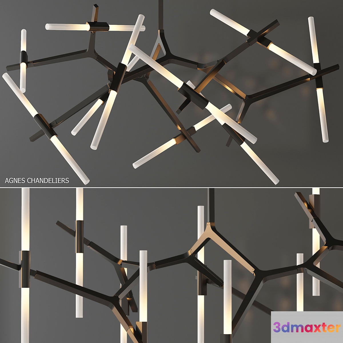 Agnes Chandelier - 20 Lights by Roll & Hill