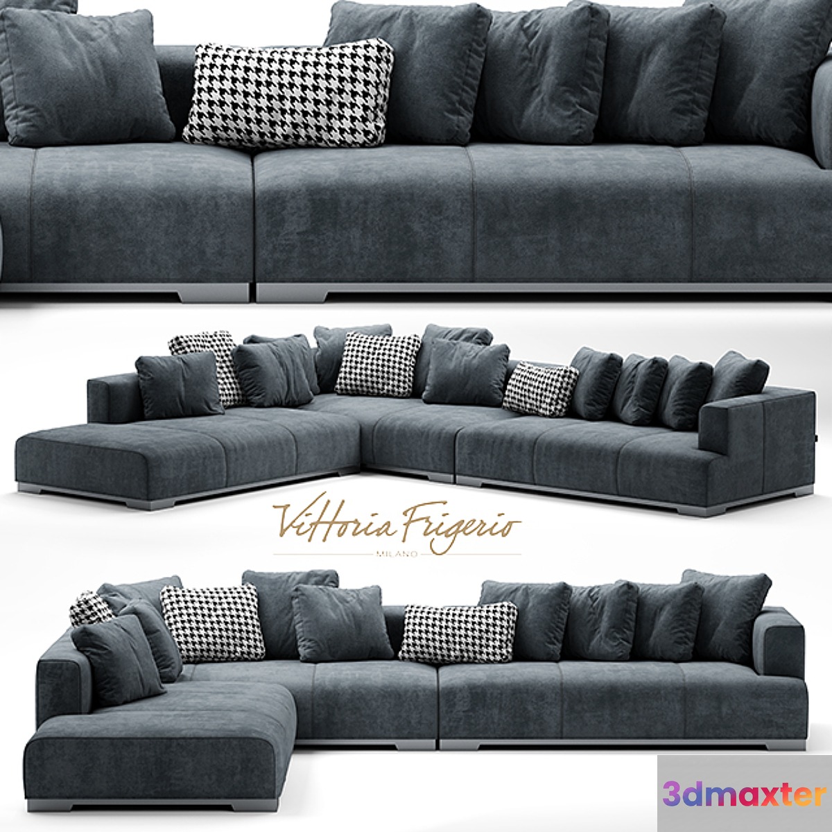 Sofa frigerio salotti ATTICO 3D Max