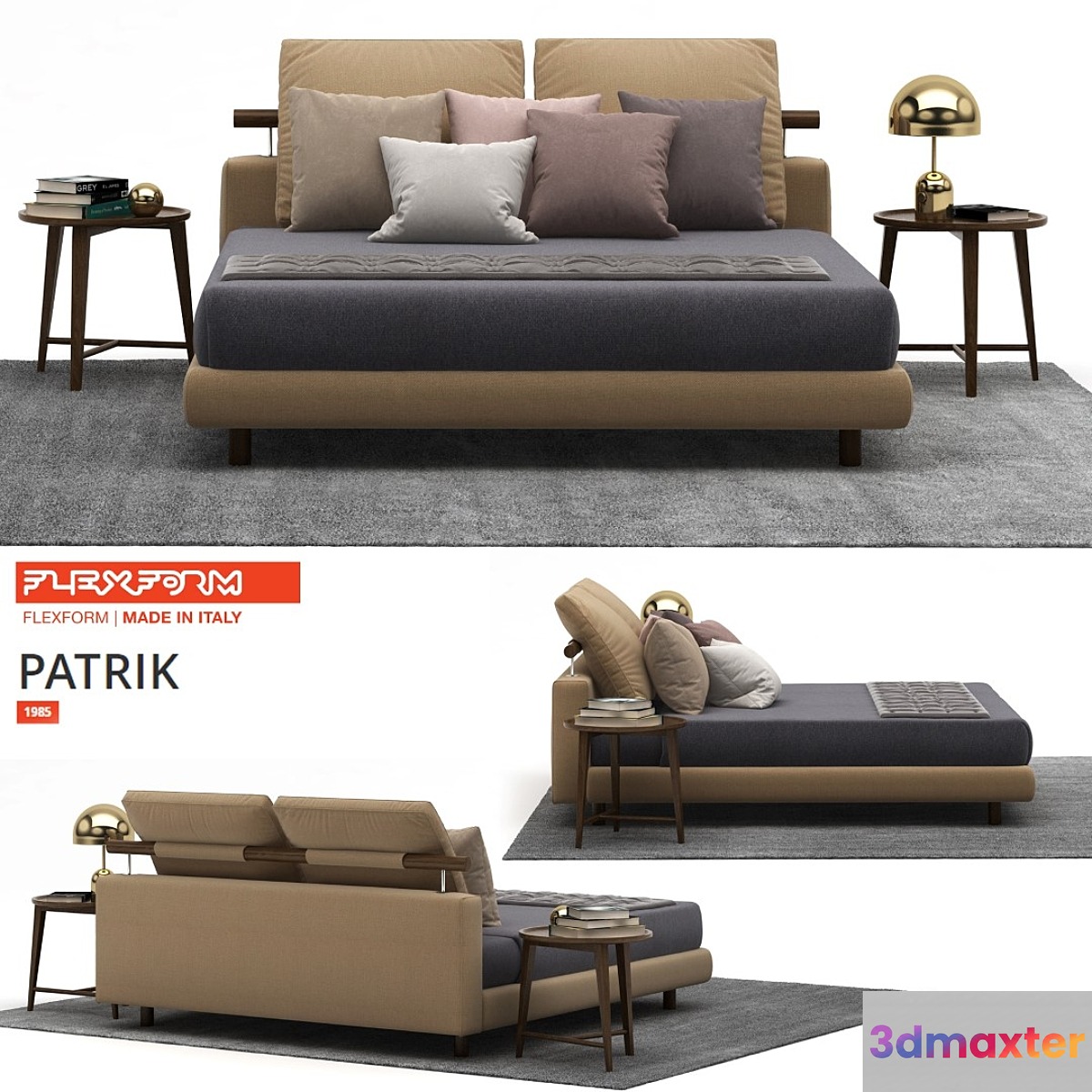 FLEXFORM PATRIK BED - No.2
