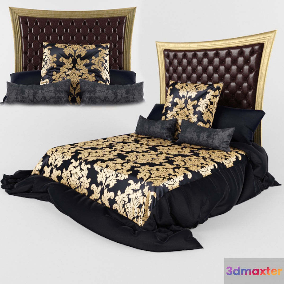 Bed Marilyn Mantellassi 3D Max