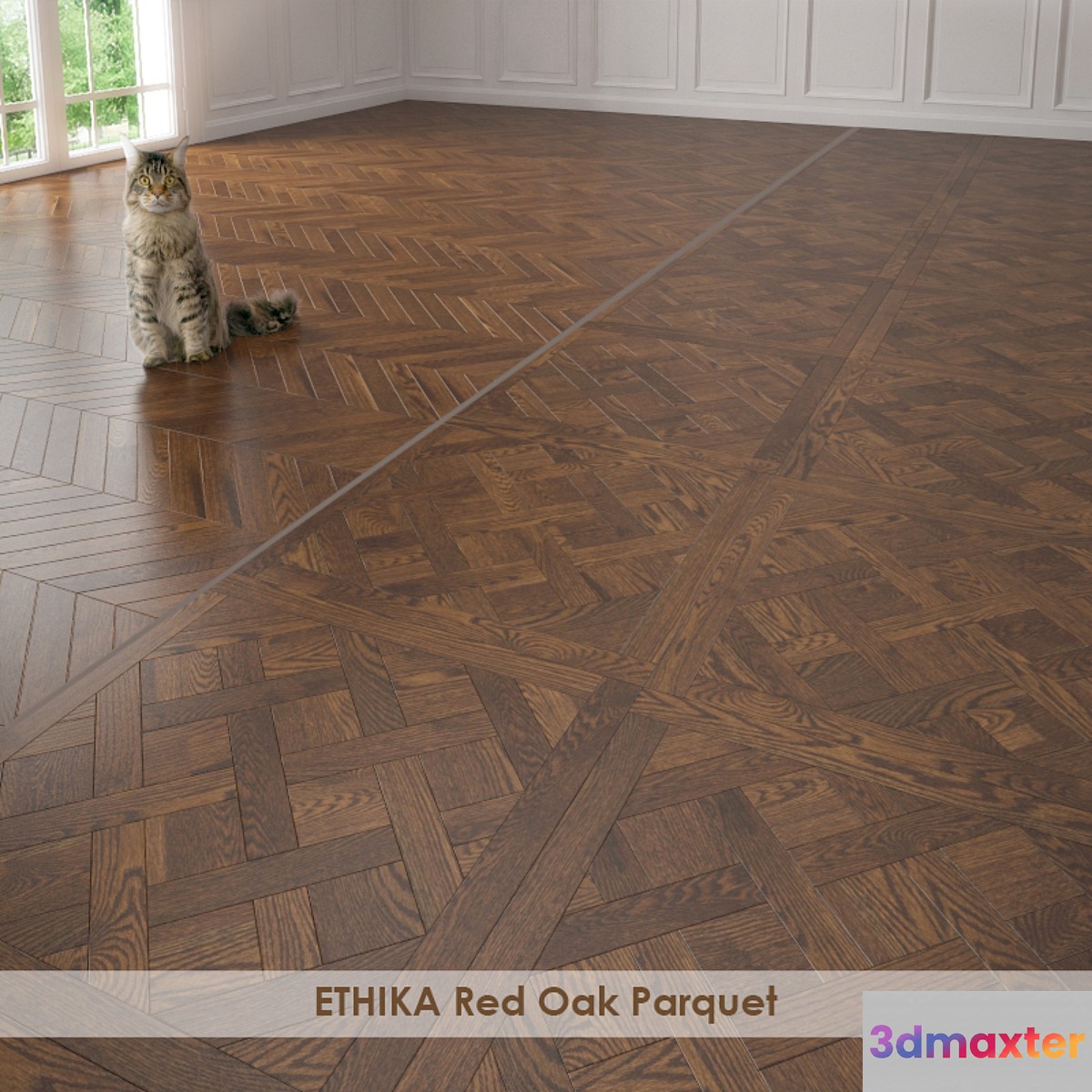 ETHIKA Red Oak Versailles 3D Max