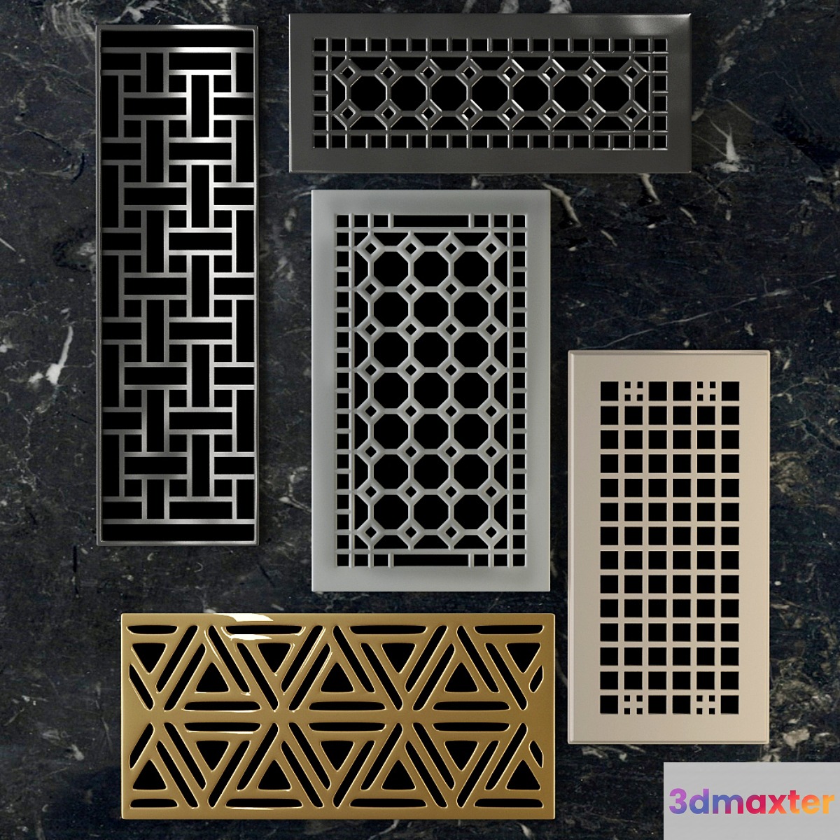 Ventilation grille and radiator