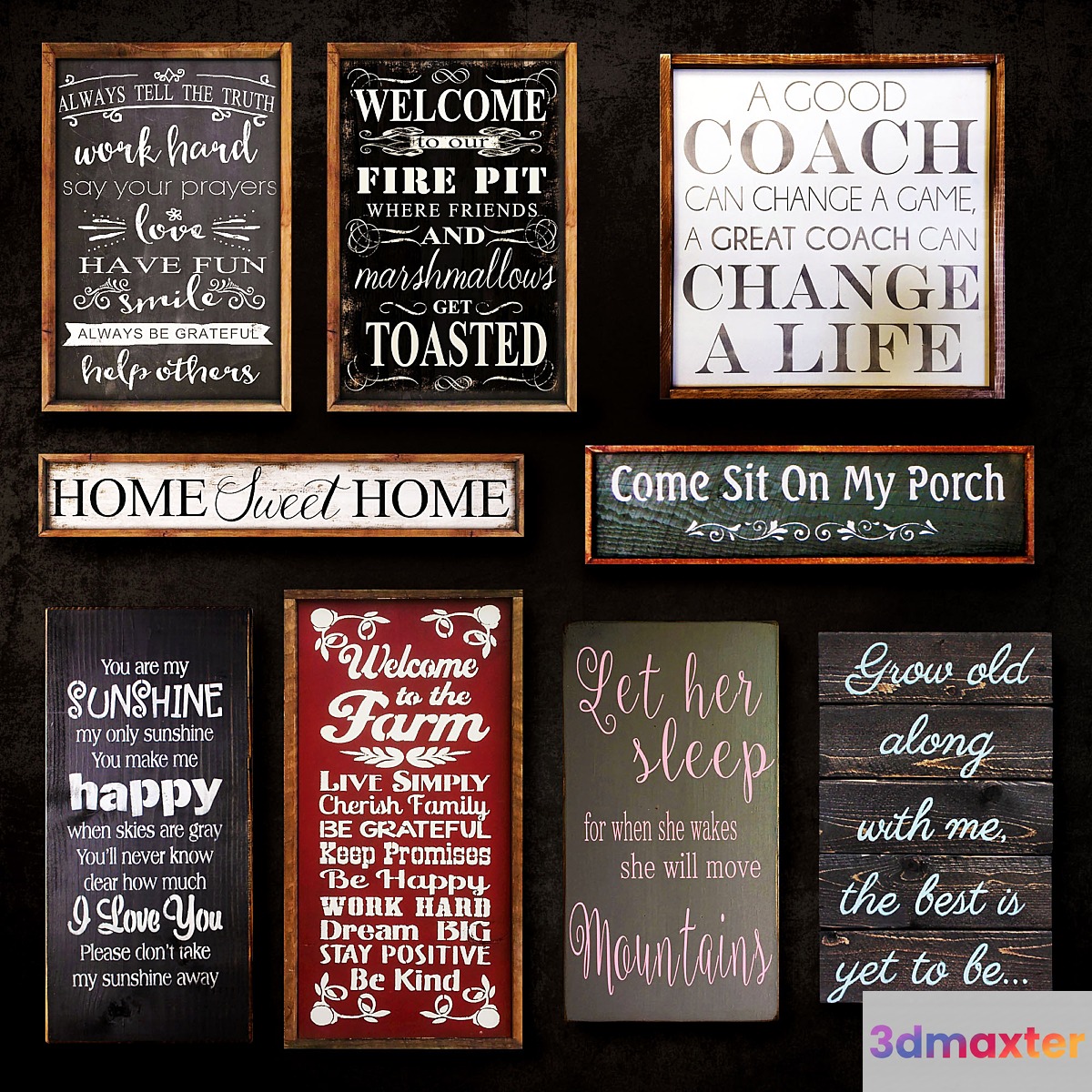 Wooden panels. Collection 31