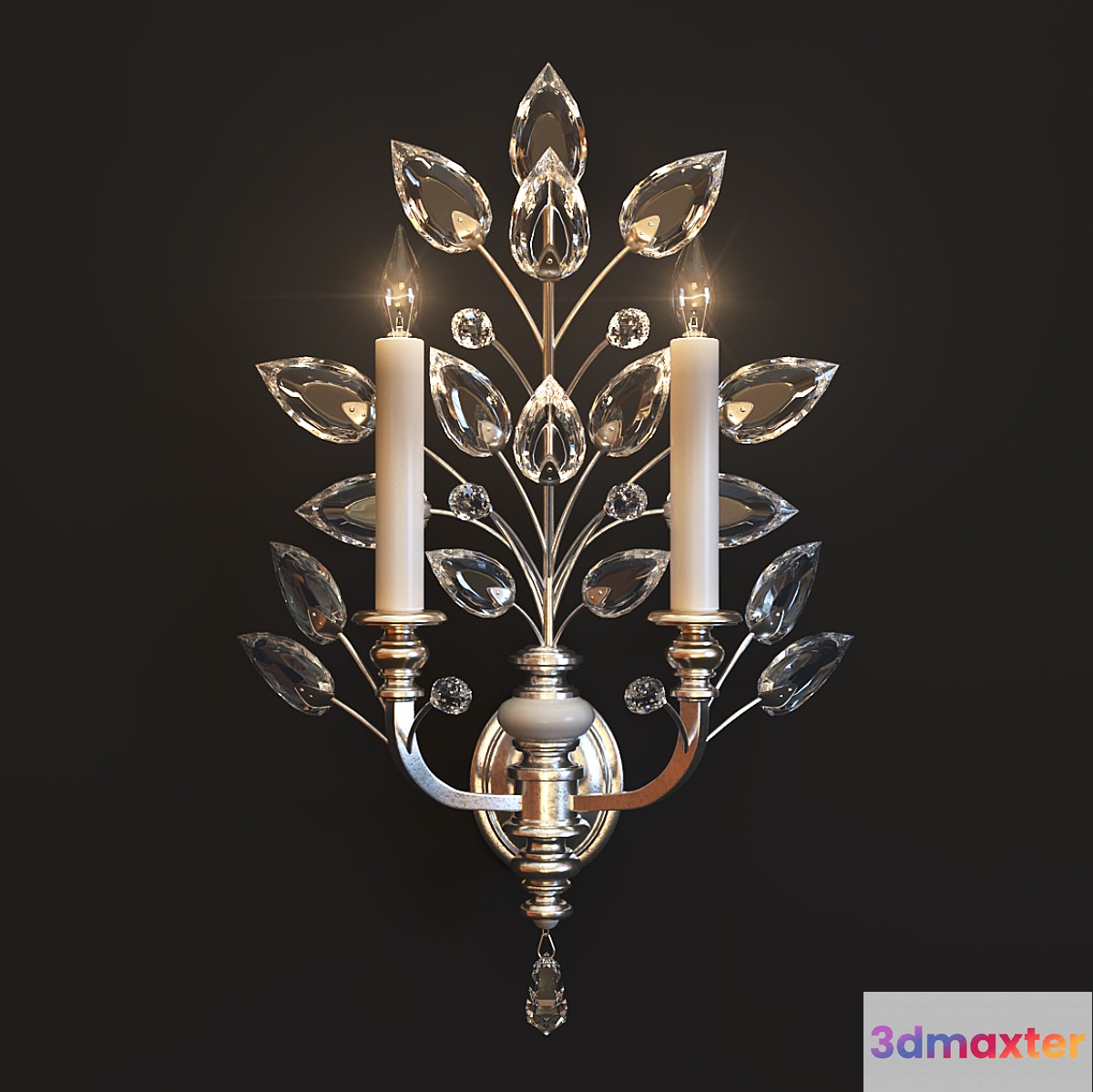 Bra Fine Art Lamps Crystal Laurel 759750ST