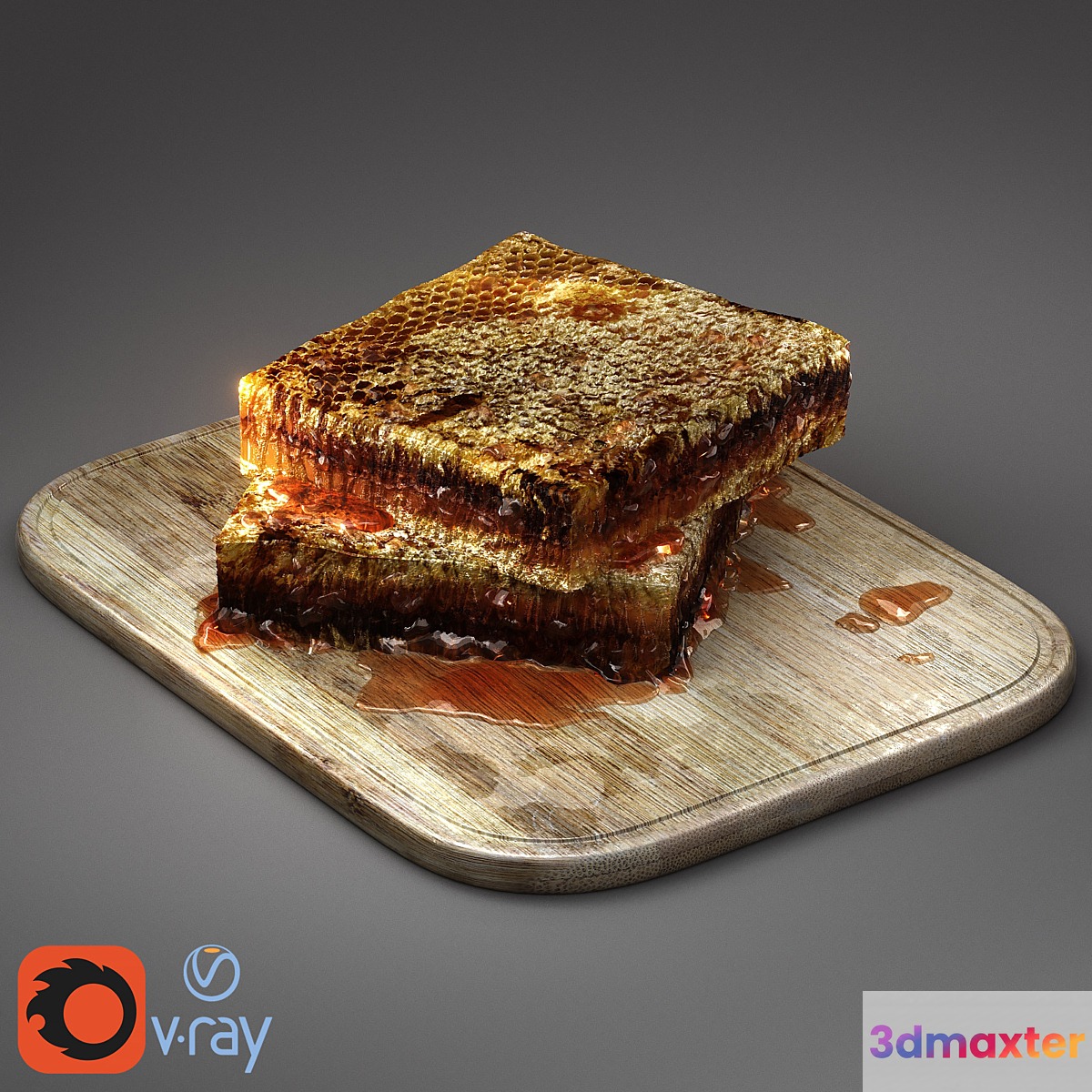 Honey comb 3D Max