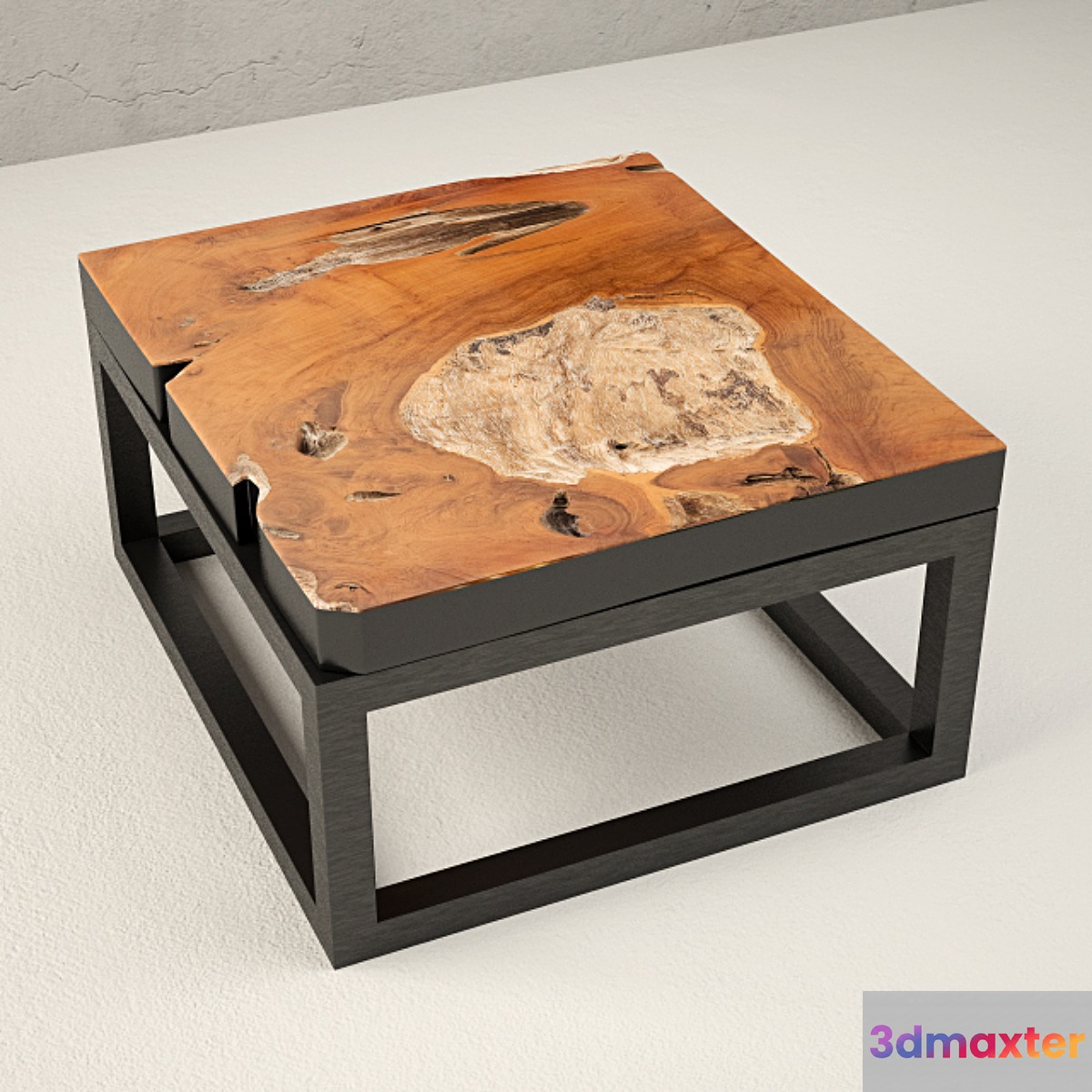 Teak Coffee Table - No.3 3D Max