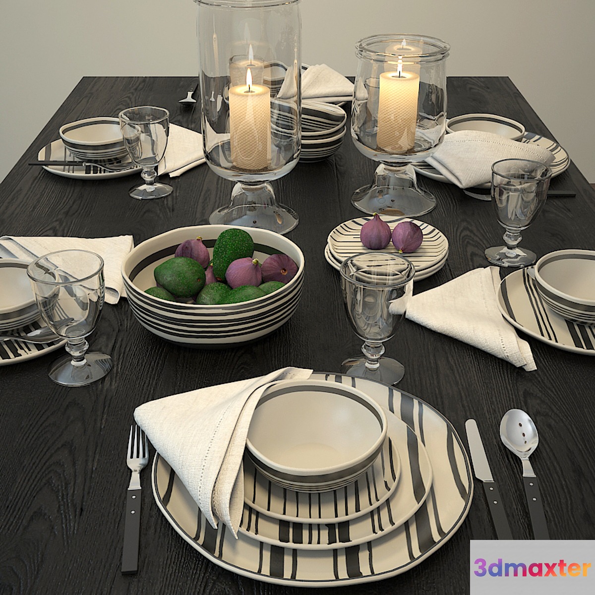 Tableware WYTHE STRIPED