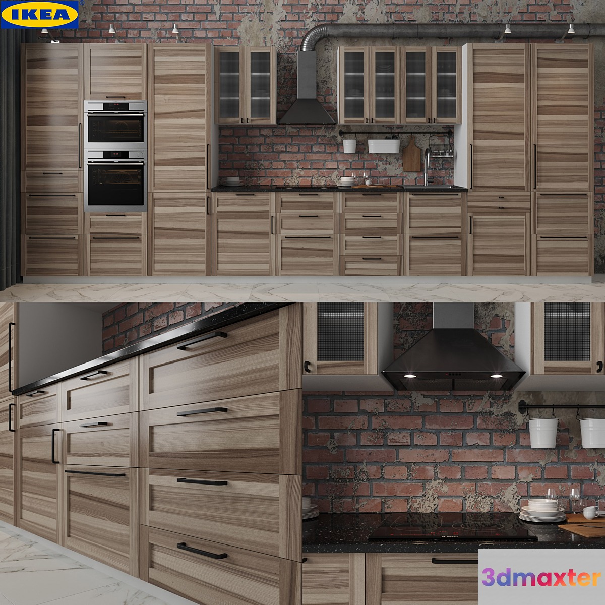 IKEA TORHAMN 3D Max