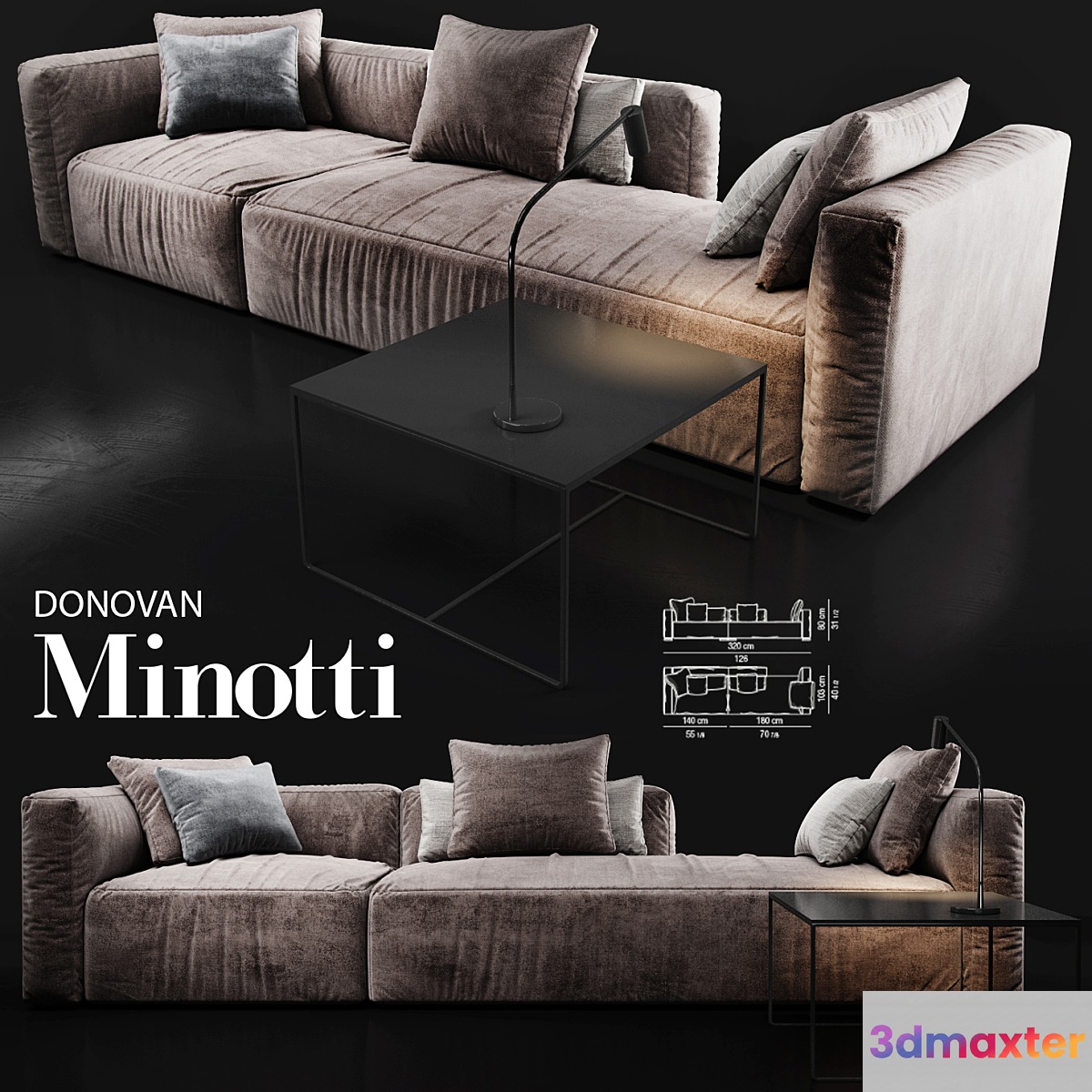 Sofa Minotti DONOVAN