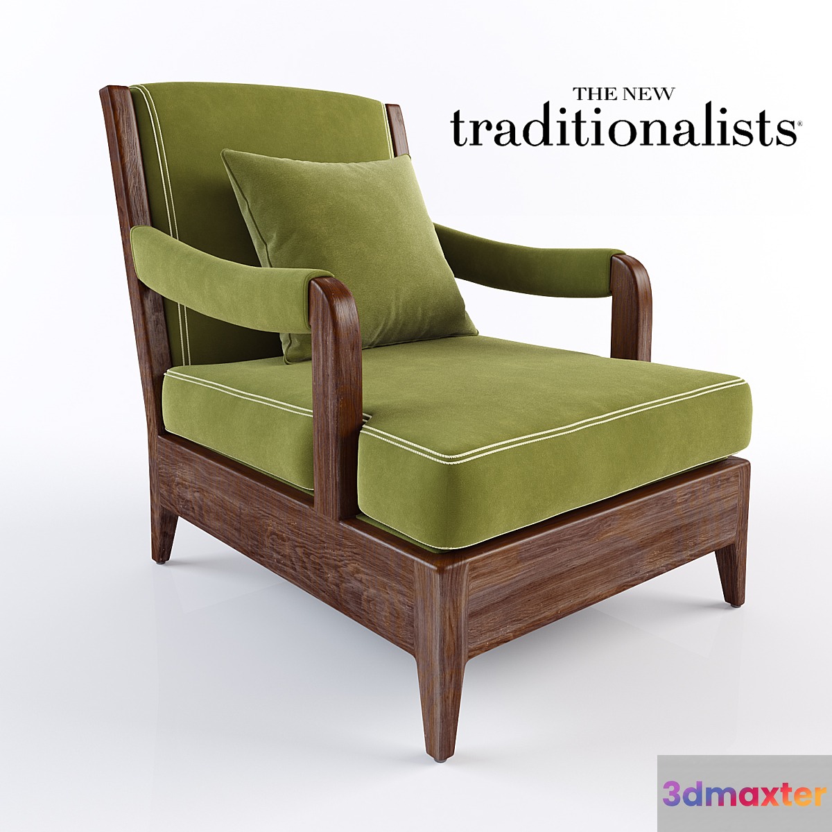 The new traditionalists - Chair No. 124.2 3D Max
