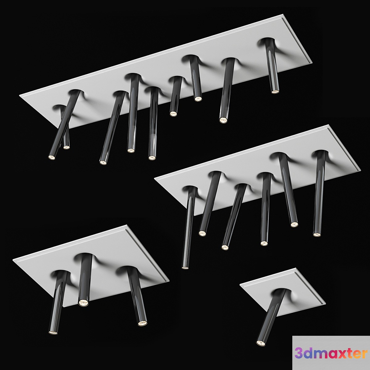 Flos Soft Architecture Juncos 1L _ 3L _ 6L _ 9L 3D Max